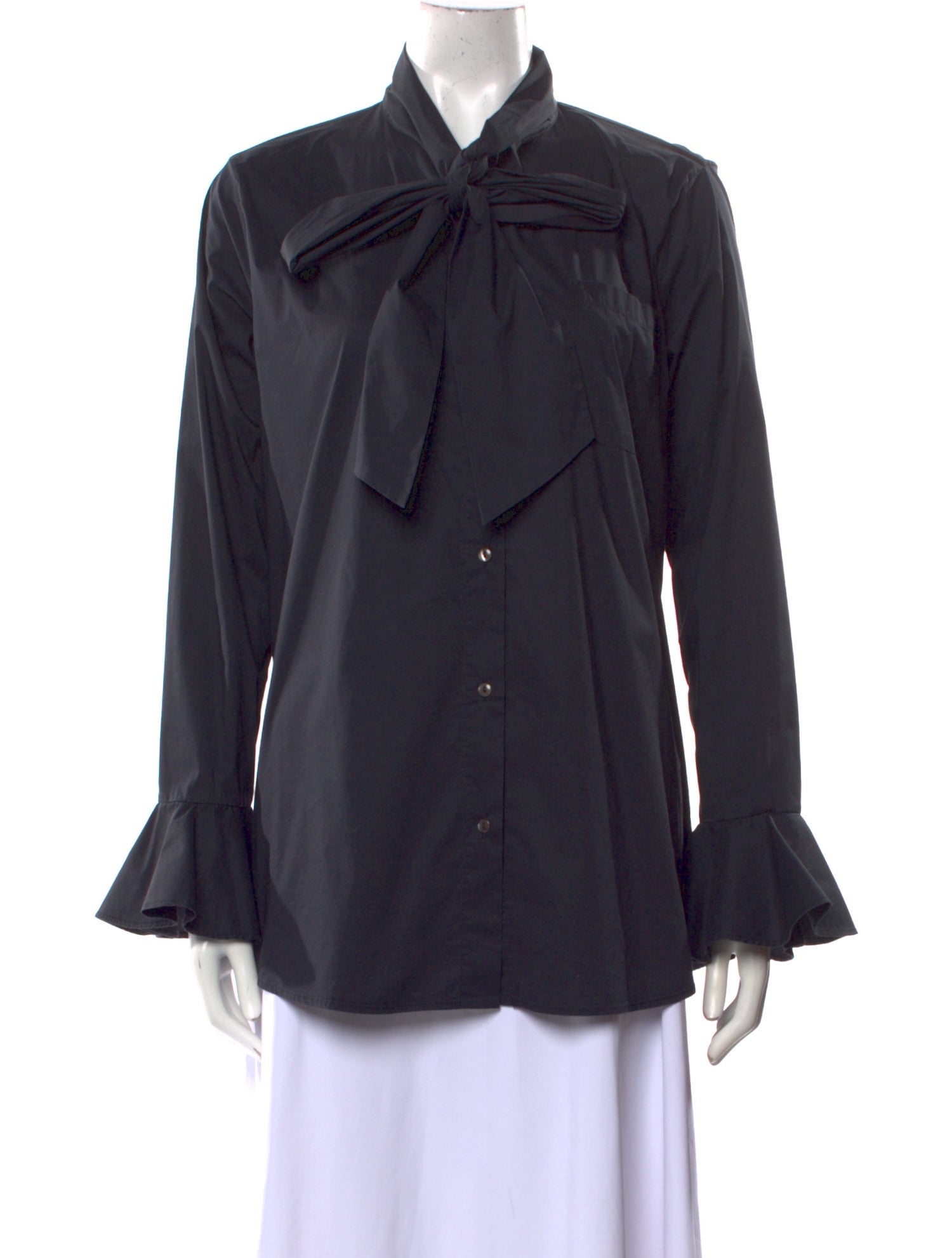 Iris & Ink Long Sleeve Button-Up Top