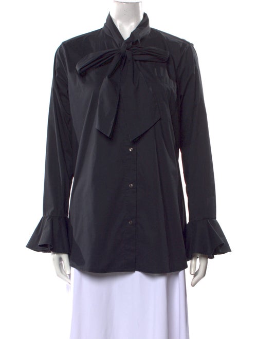 Iris & Ink Long Sleeve Button-Up Top