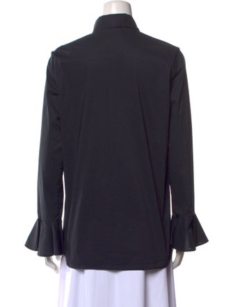 Iris & Ink Long Sleeve Button-Up Top