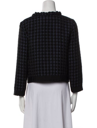 Iris & Ink Tweed Pattern Evening Jacket