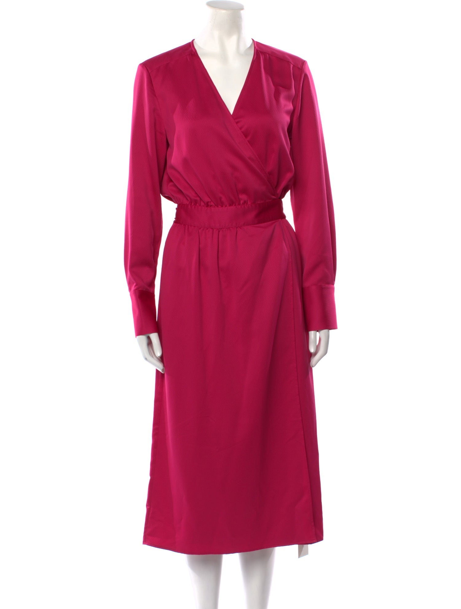 Iris & Ink V-Neck Long Dress w/ Tags