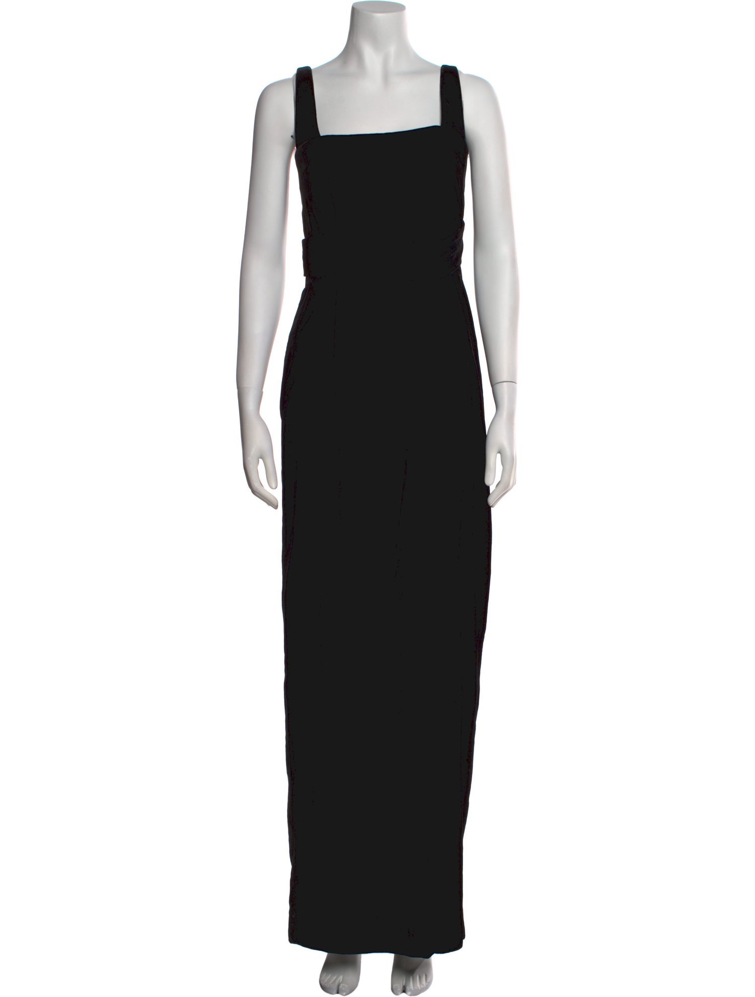 Iris & Ink Square Neckline Long Dress