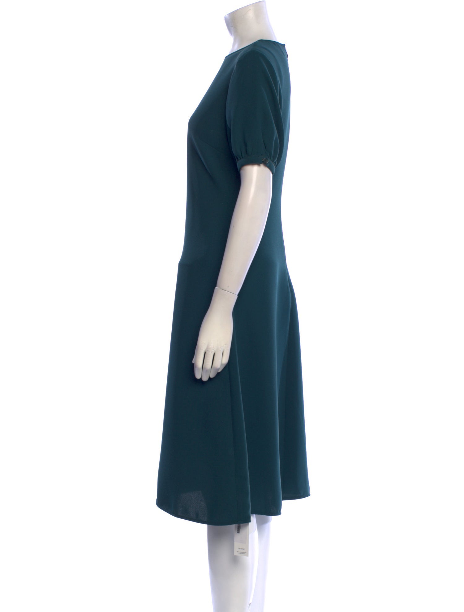 Iris & Ink Crew Neck Midi Length Dress