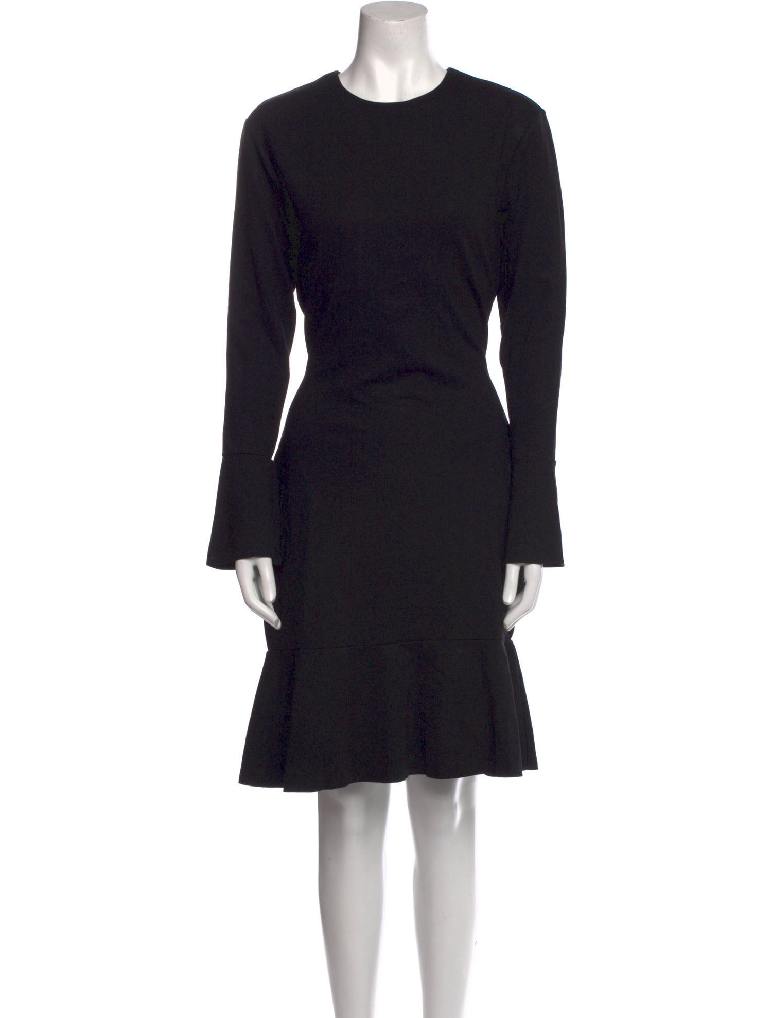 Iris & Ink Crew Neck Knee-Length Dress