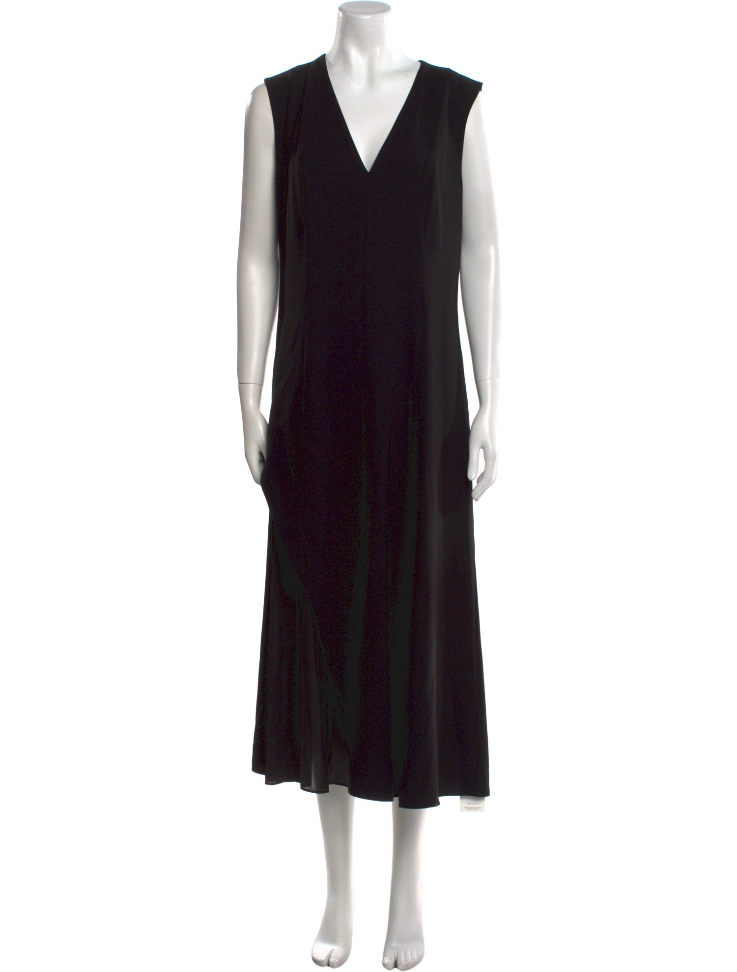 Iris & Ink V-Neck Long Dress