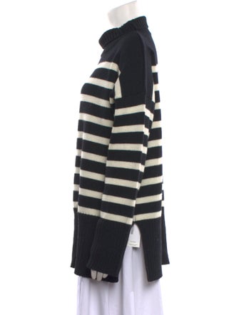 Iris & Ink Merino Wool Striped Sweater