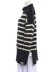 Iris & Ink Merino Wool Striped Sweater
