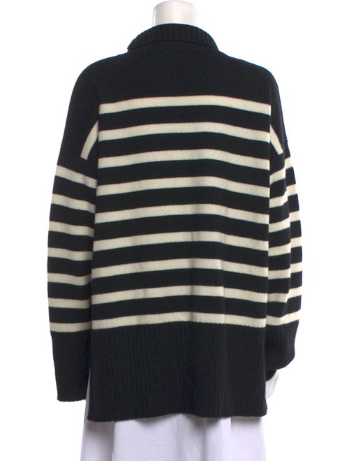 Iris & Ink Merino Wool Striped Sweater