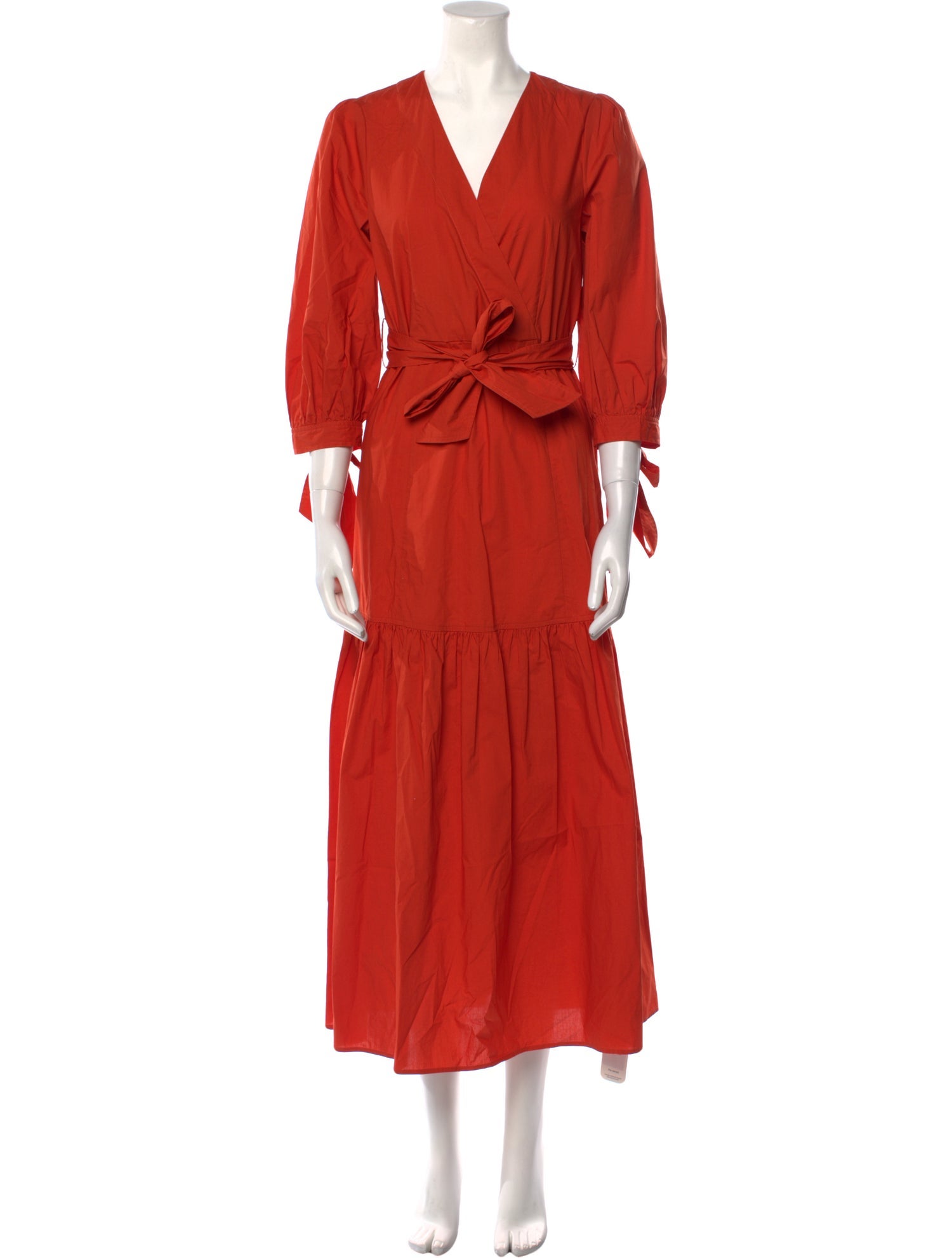 Iris & Ink V-Neck Long Dress