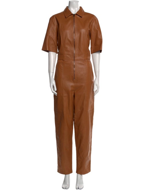 Iris & Ink Lambskin Jumpsuit
