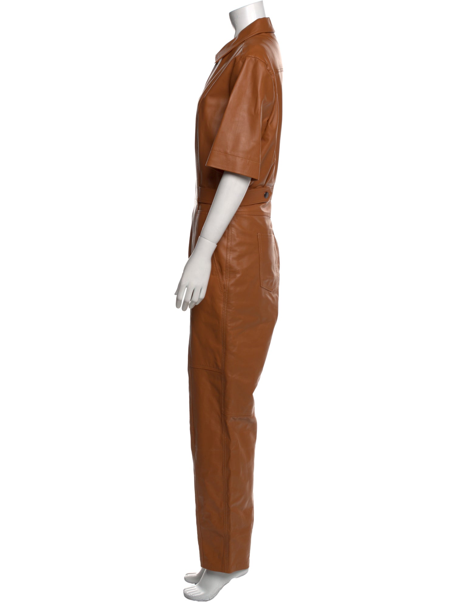 Iris & Ink Lambskin Jumpsuit