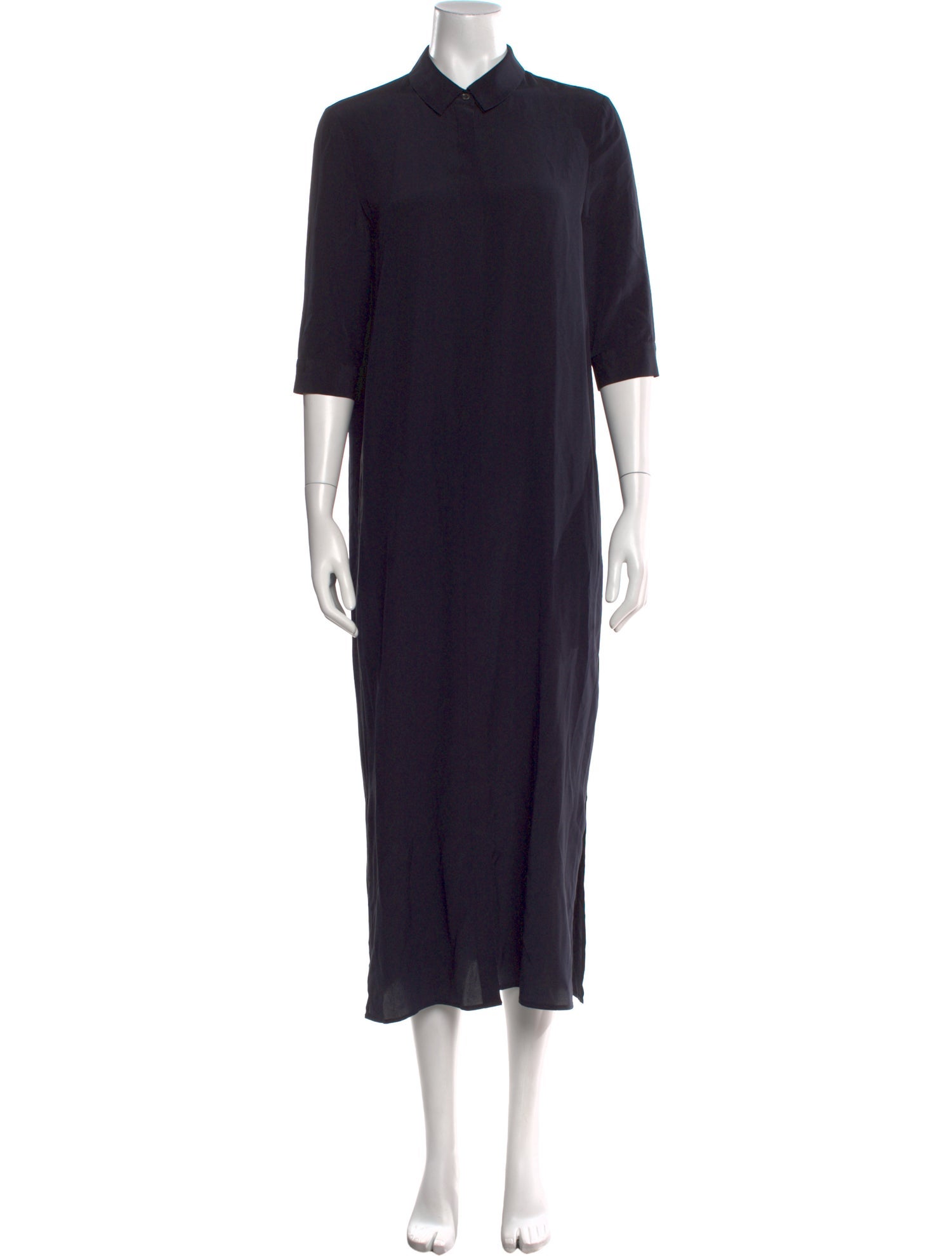 Iris & Ink Silk Long Dress