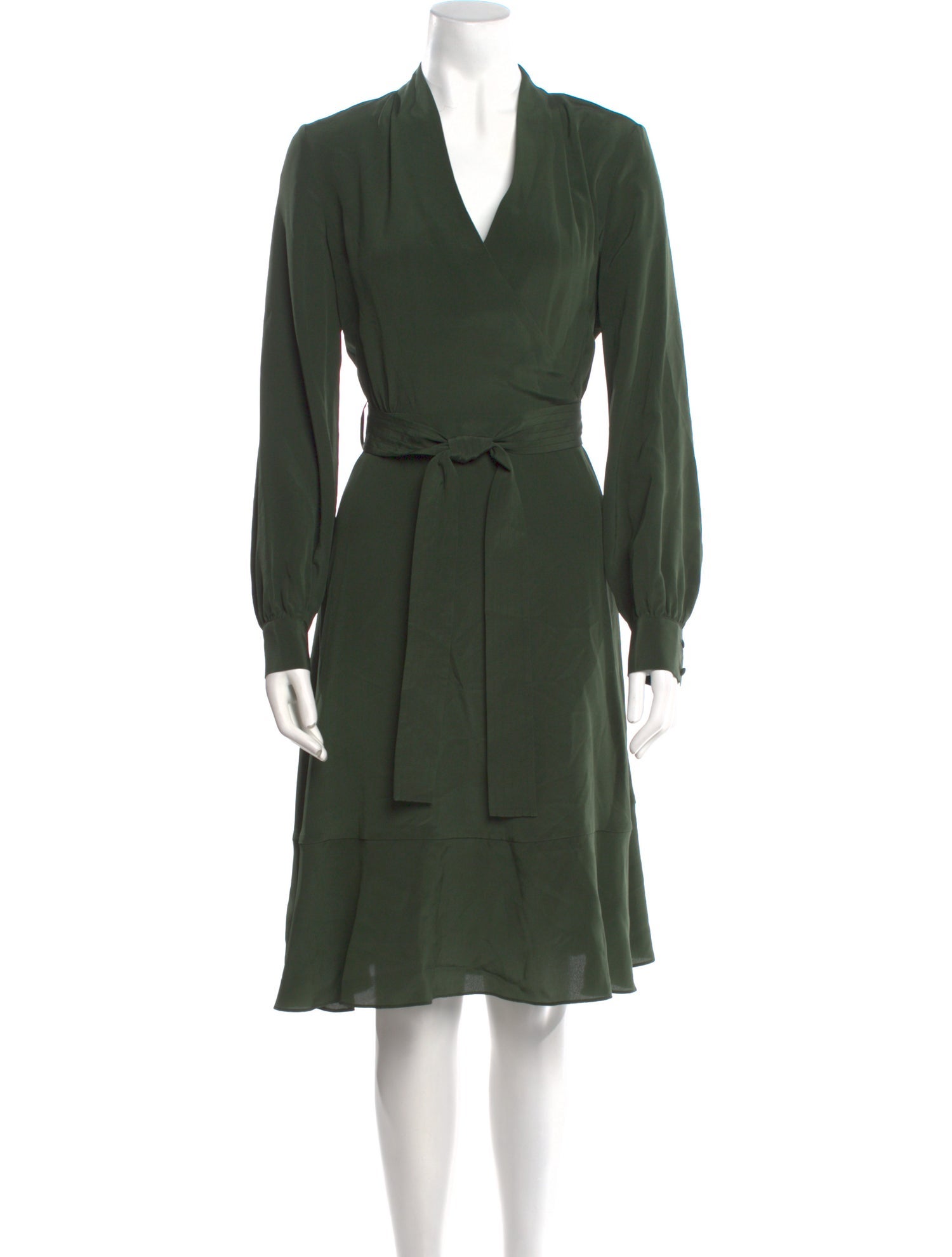 Iris & Ink Silk Midi Length Dress