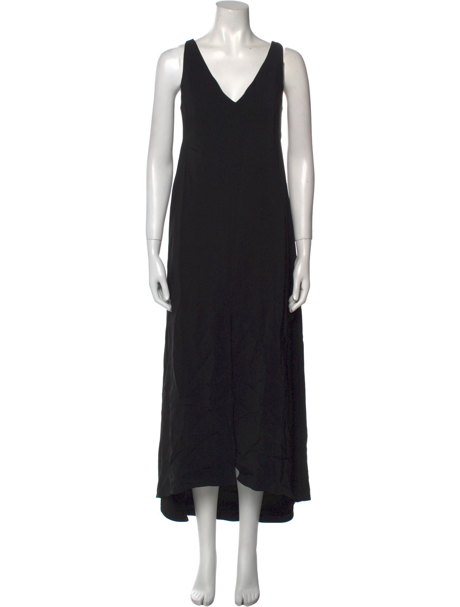 Iris & Ink V-Neck Long Dress w/ Tags