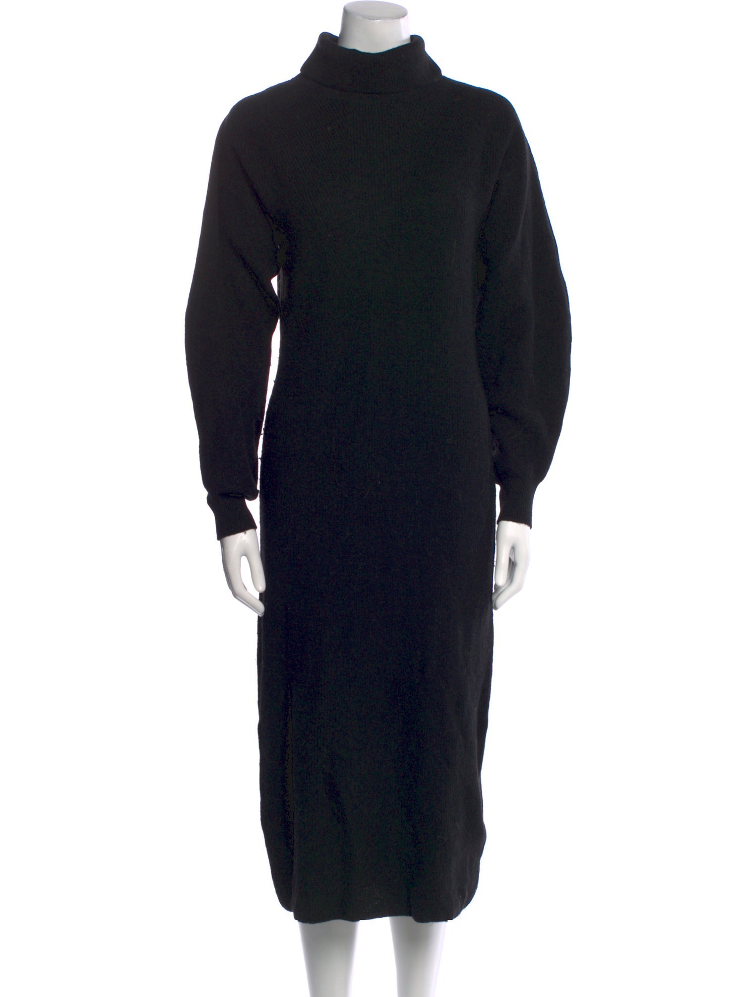 Iris & Ink Merino Wool Midi Length Dress