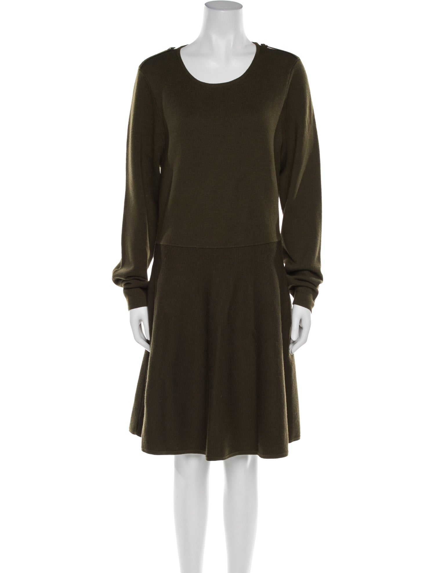 Iris & Ink Merino Wool Knee-Length Dress w/ Tags