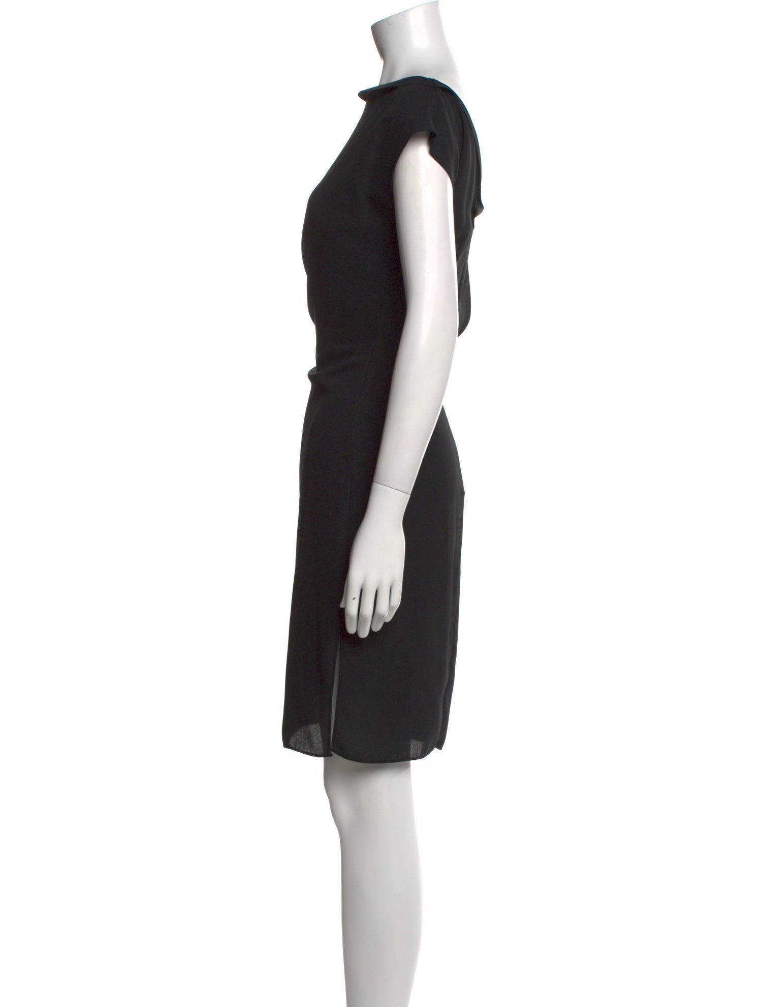 Iris & Ink Bateau Neckline Knee-Length Dress