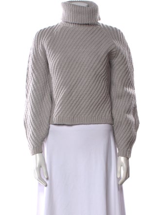 Iris & Ink Merino Wool Turtleneck Sweater