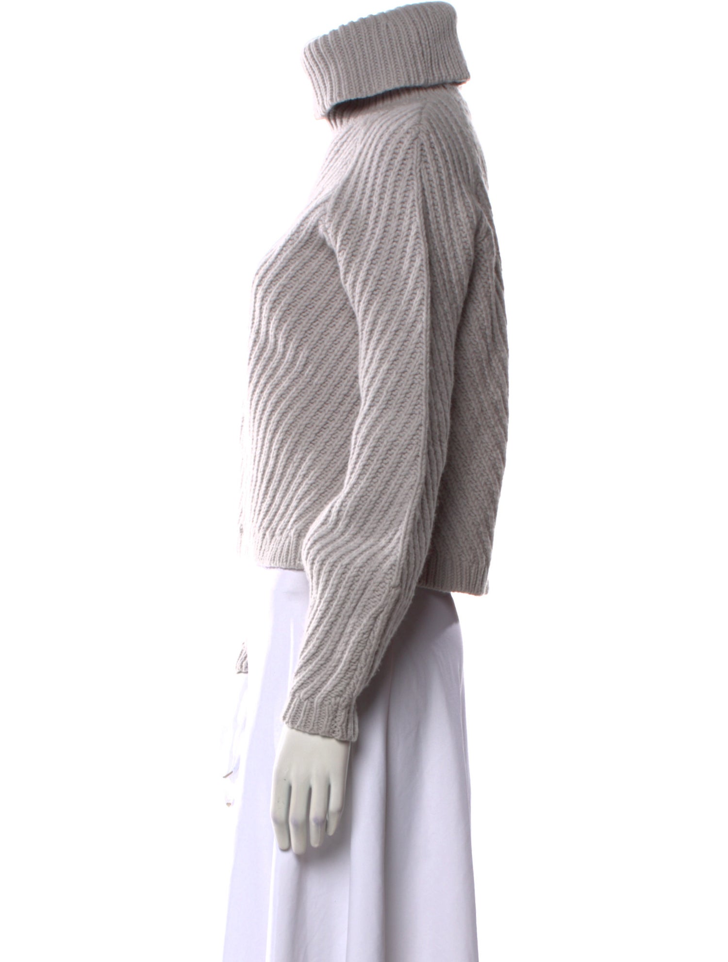 Iris & Ink Merino Wool Turtleneck Sweater