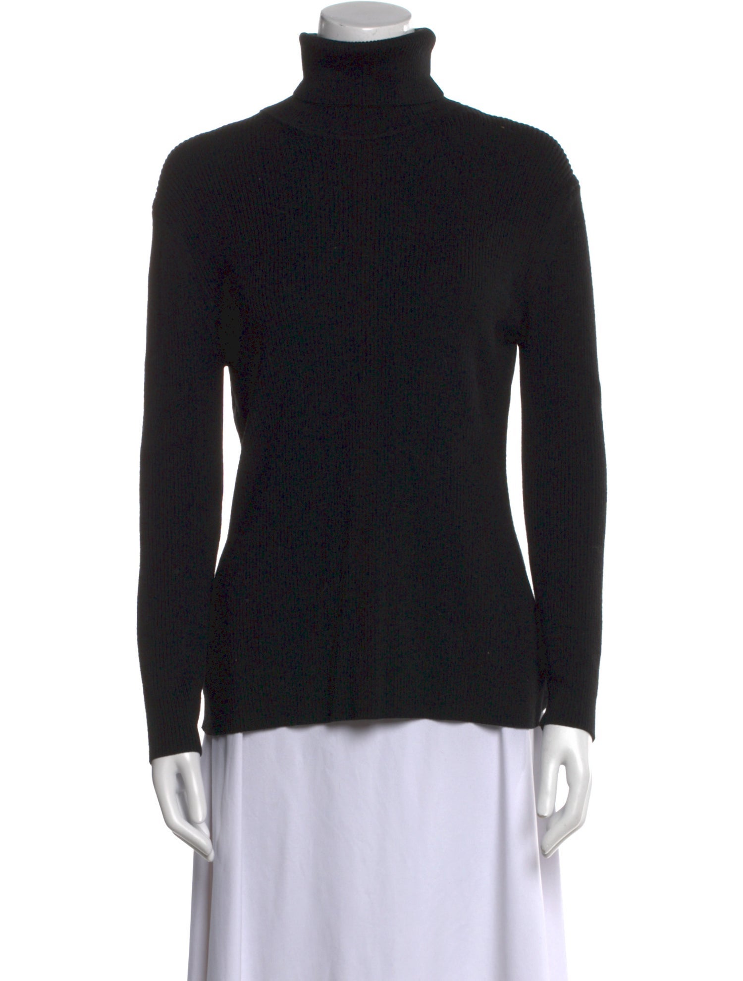 Iris & Ink Merino Wool Turtleneck Sweater