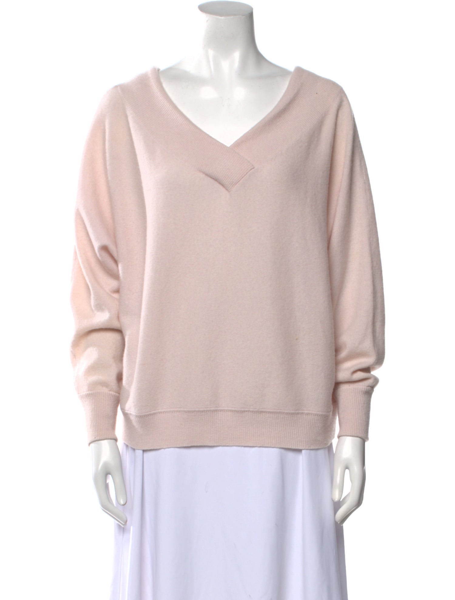 Iris & Ink Cashmere V-Neck Sweater