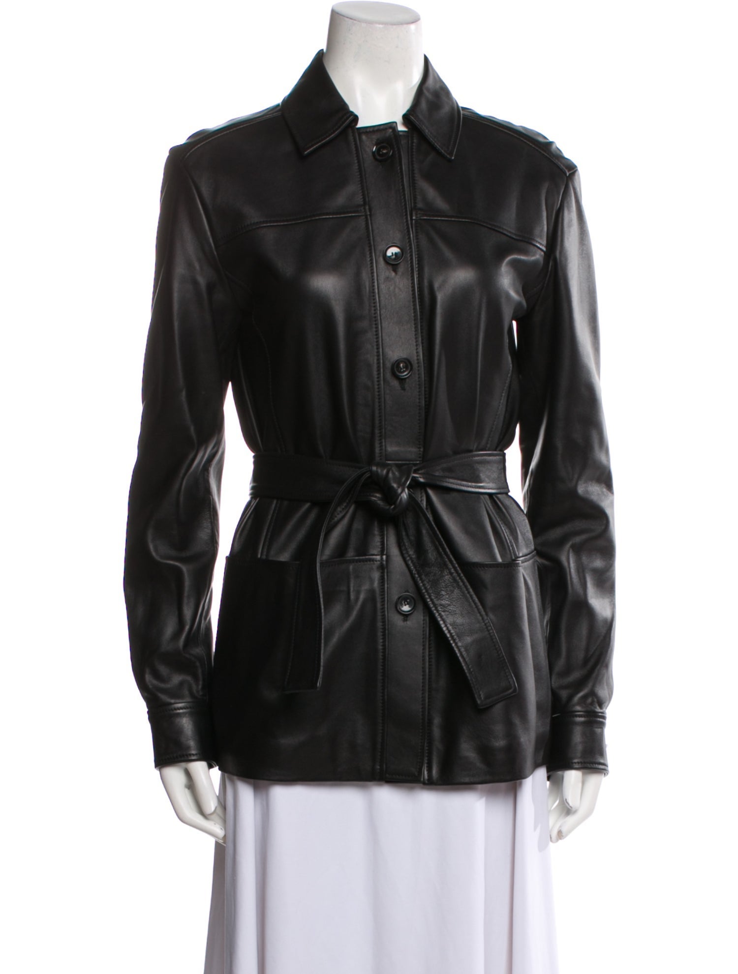 Iris & Ink Lamb Leather Jacket