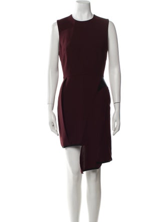 Iris & Ink Crew Neck Knee-Length Dress