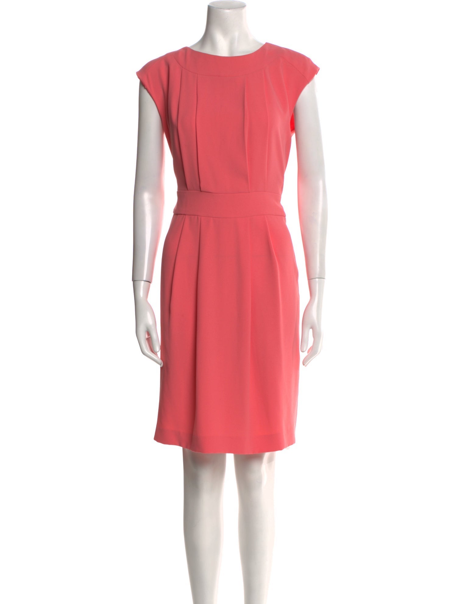 Iris & Ink Bateau Neckline Knee-Length Dress