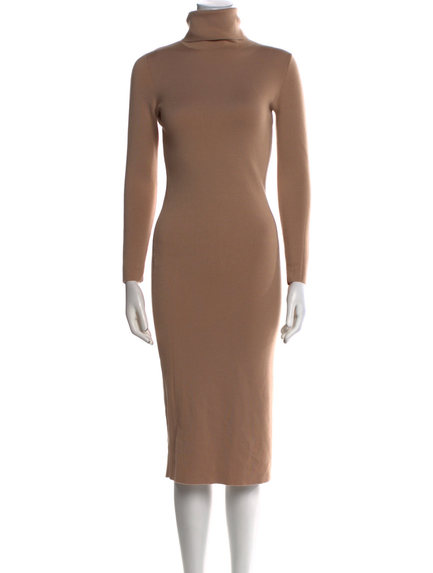 Iris & Ink Merino Wool Midi Length Dress