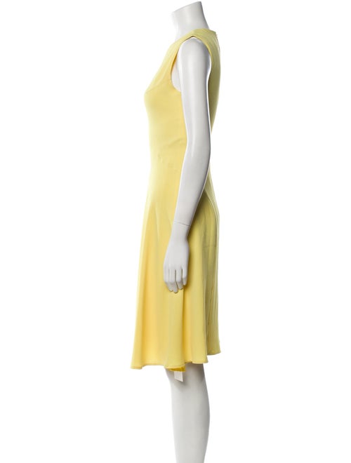 Iris & Ink Crew Neck Knee-Length Dress