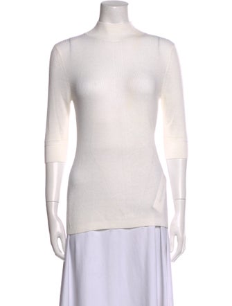 Iris & Ink Wool Turtleneck Sweater