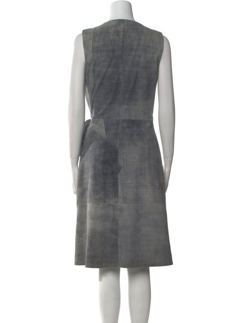 Iris & Ink Suede Knee-Length Dress