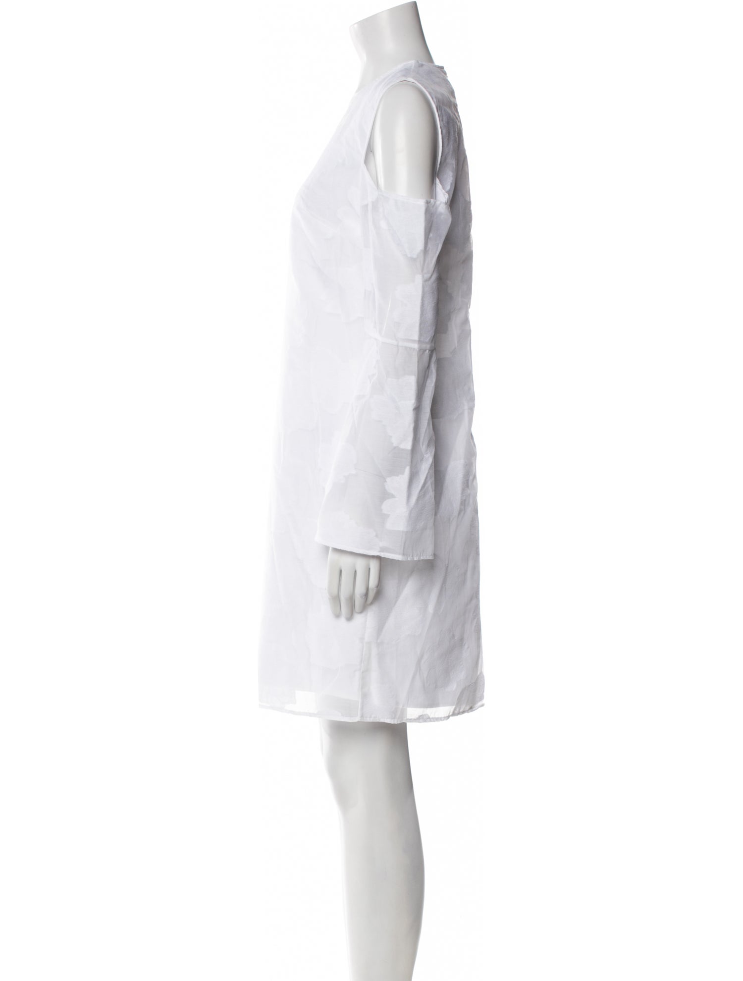 Iris & Ink V-Neck Knee-Length Dress