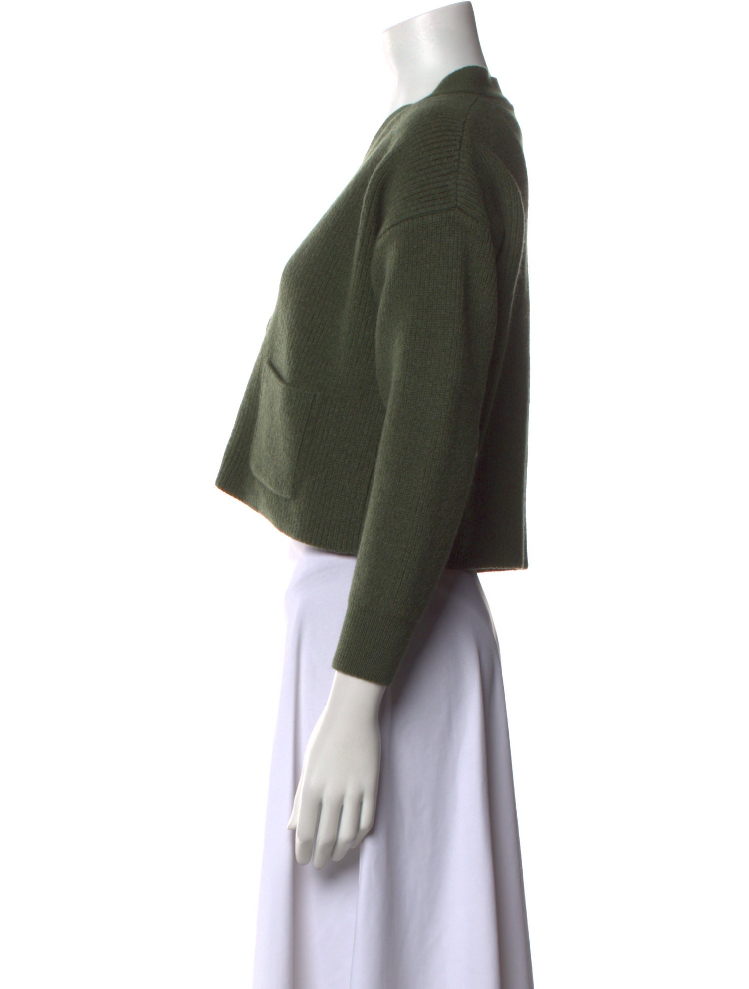 Iris & Ink Merino Wool V-Neck Sweater