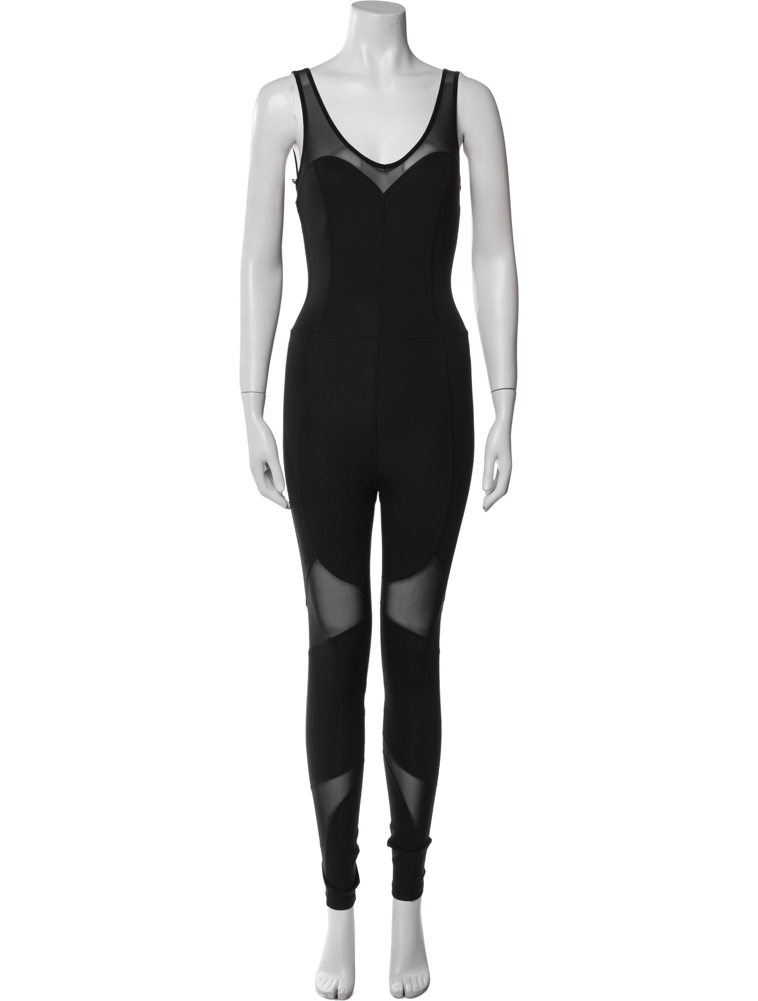 Iris & Ink Nylon V-Neck Jumpsuit w/ Tags