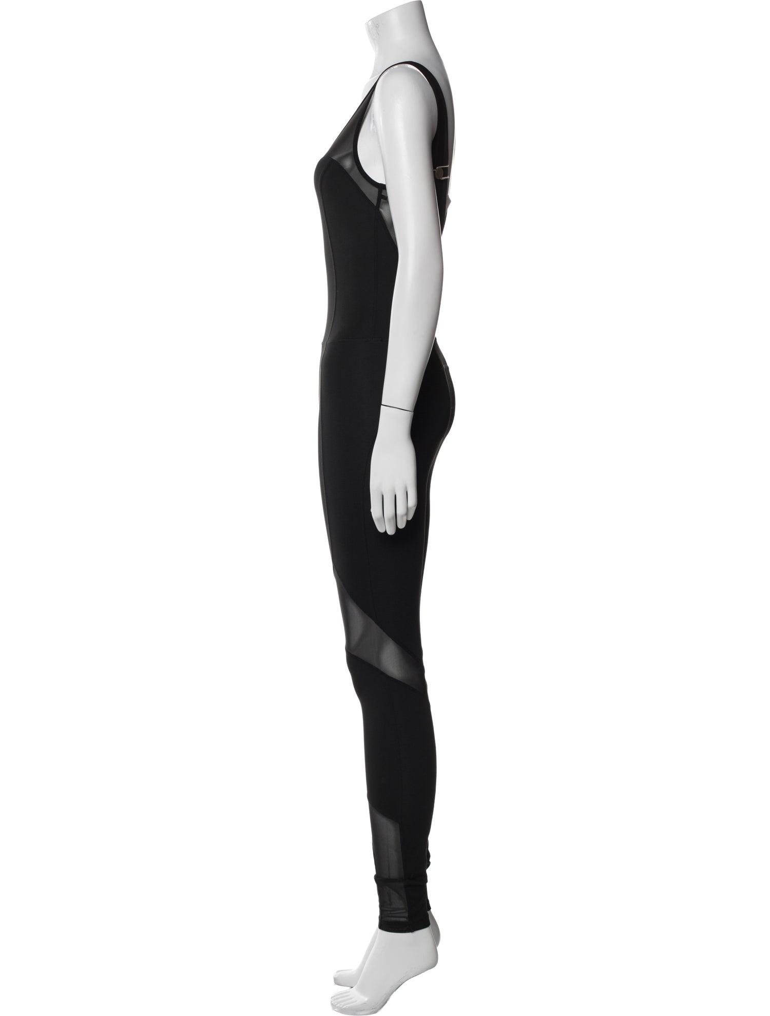 Iris & Ink Nylon V-Neck Jumpsuit w/ Tags