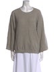 Iris & Ink Cashmere Scoop Neck Sweater