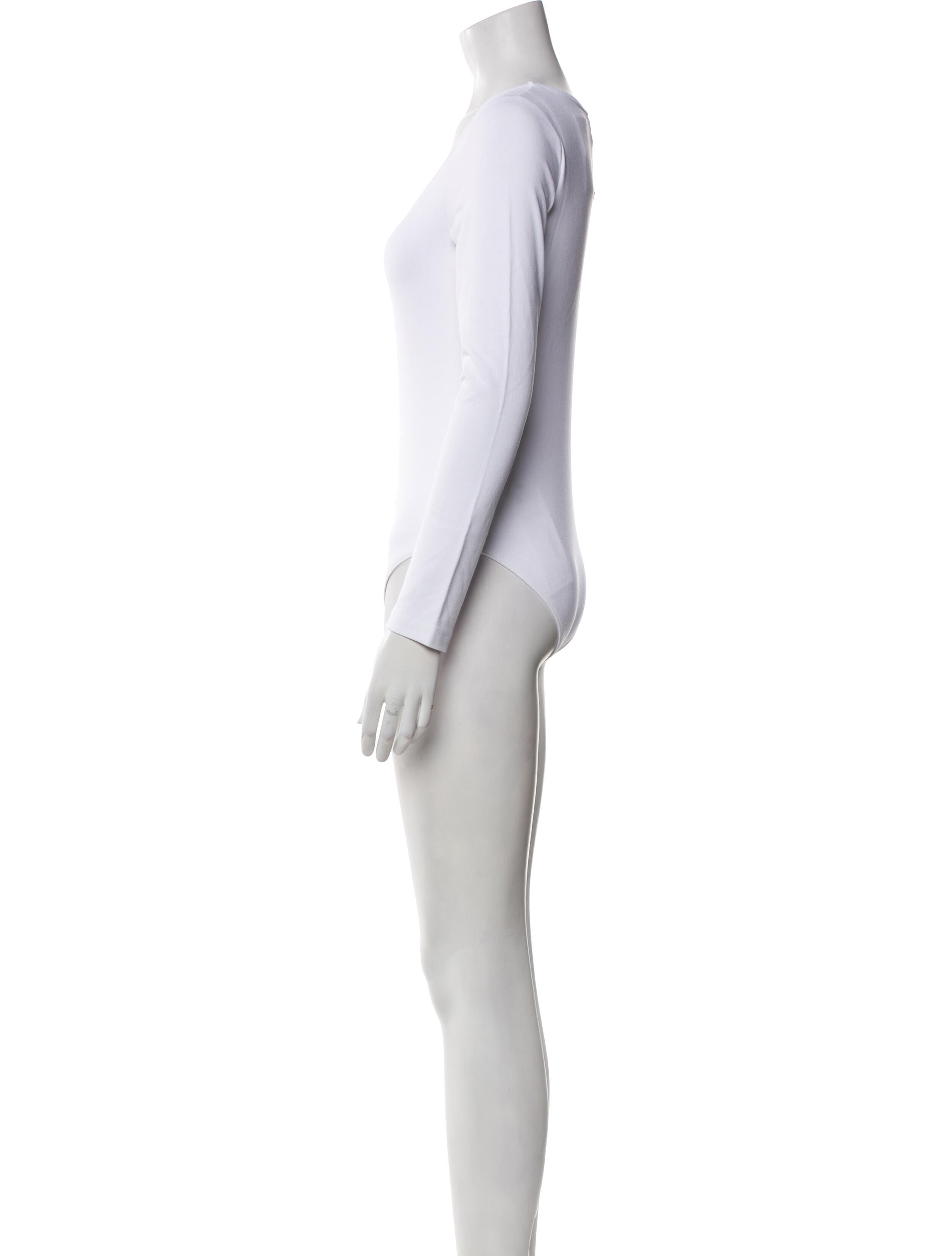 Iris & Ink Scoop Neck Long Sleeve Bodysuit