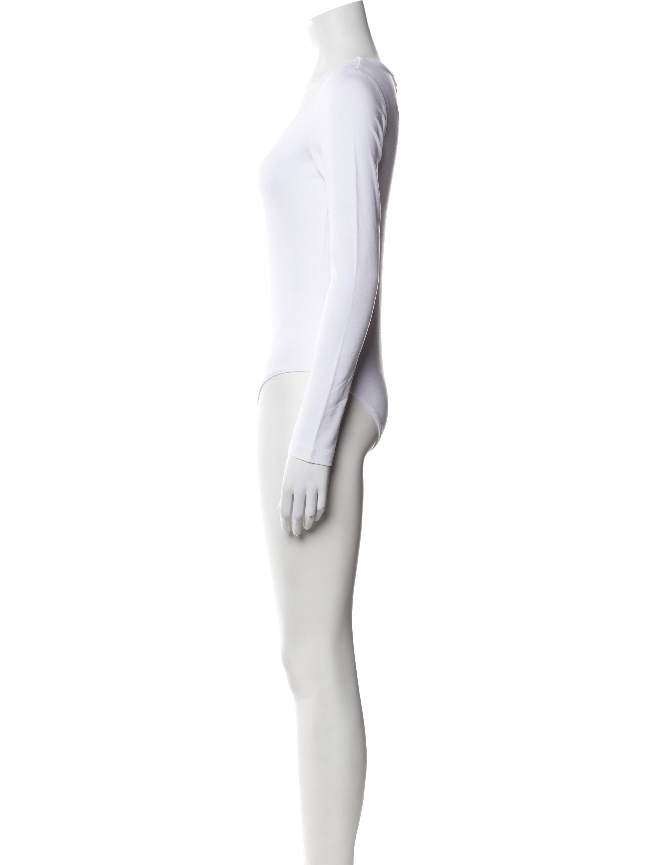 Iris & Ink Scoop Neck Long Sleeve Bodysuit w/ Tags