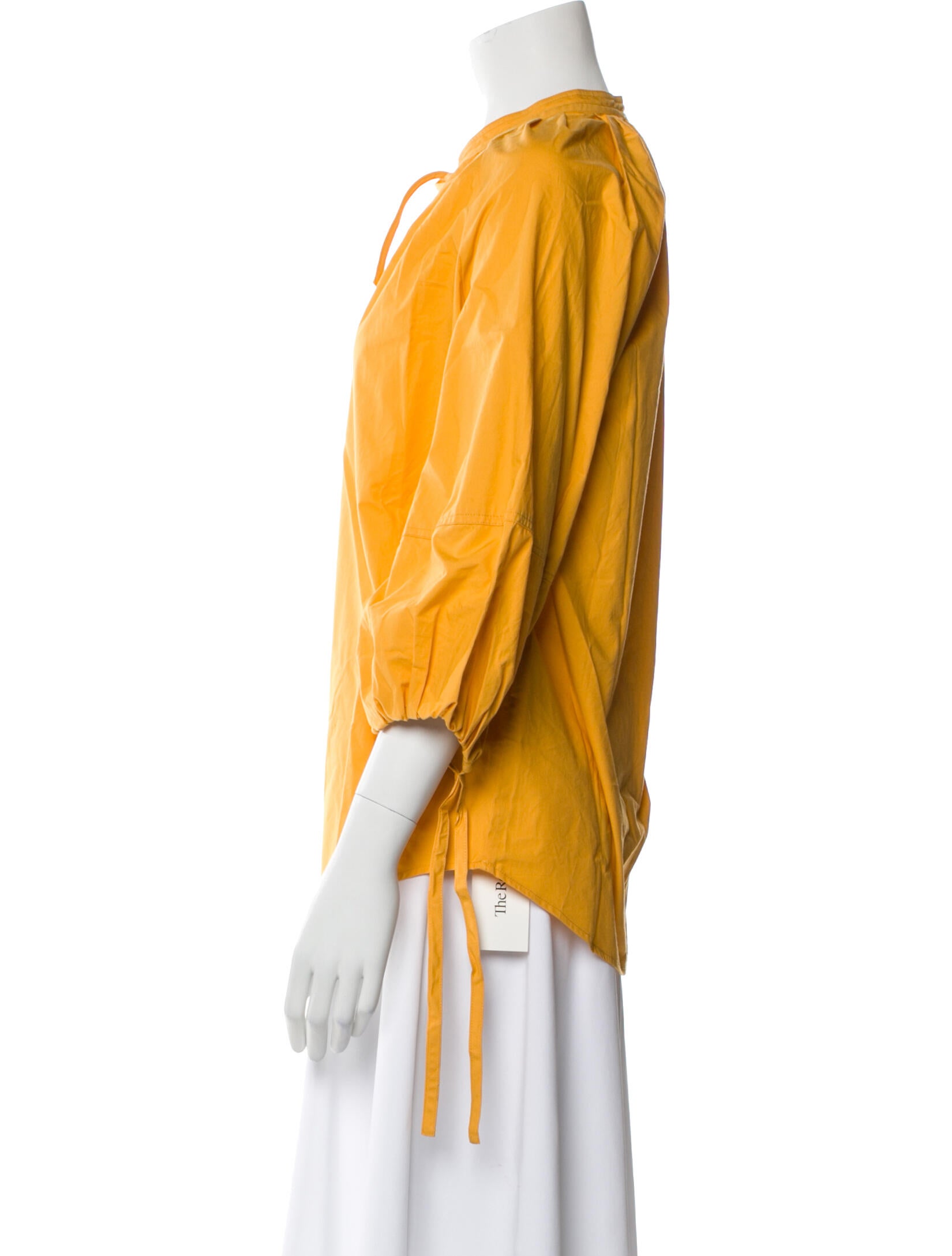 Iris & Ink V-Neck Three-Quarter Sleeve Blouse w/ Tags