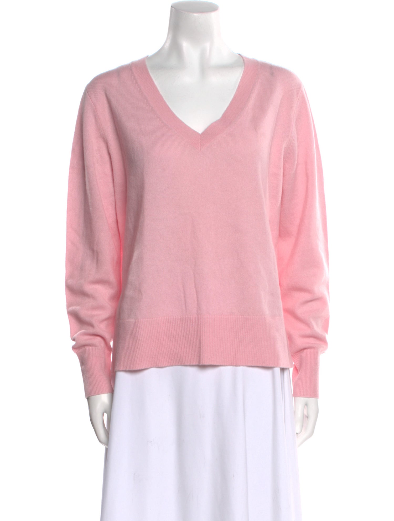 Iris & Ink Cashmere V-Neck Sweater w/ Tags