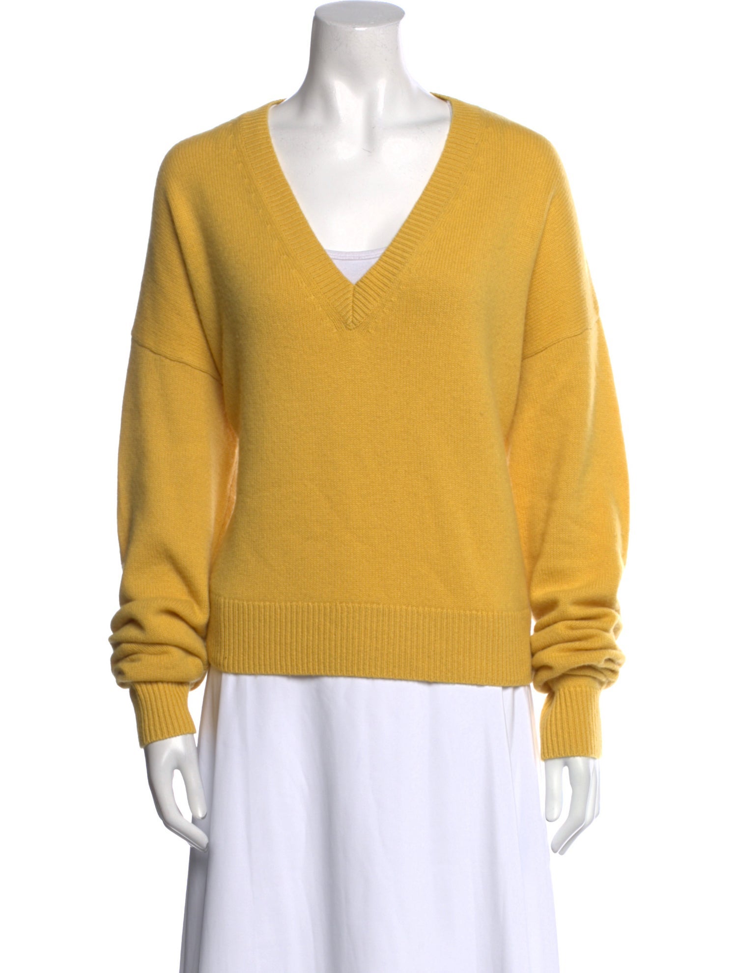 Iris & Ink Cashmere V-Neck Sweater