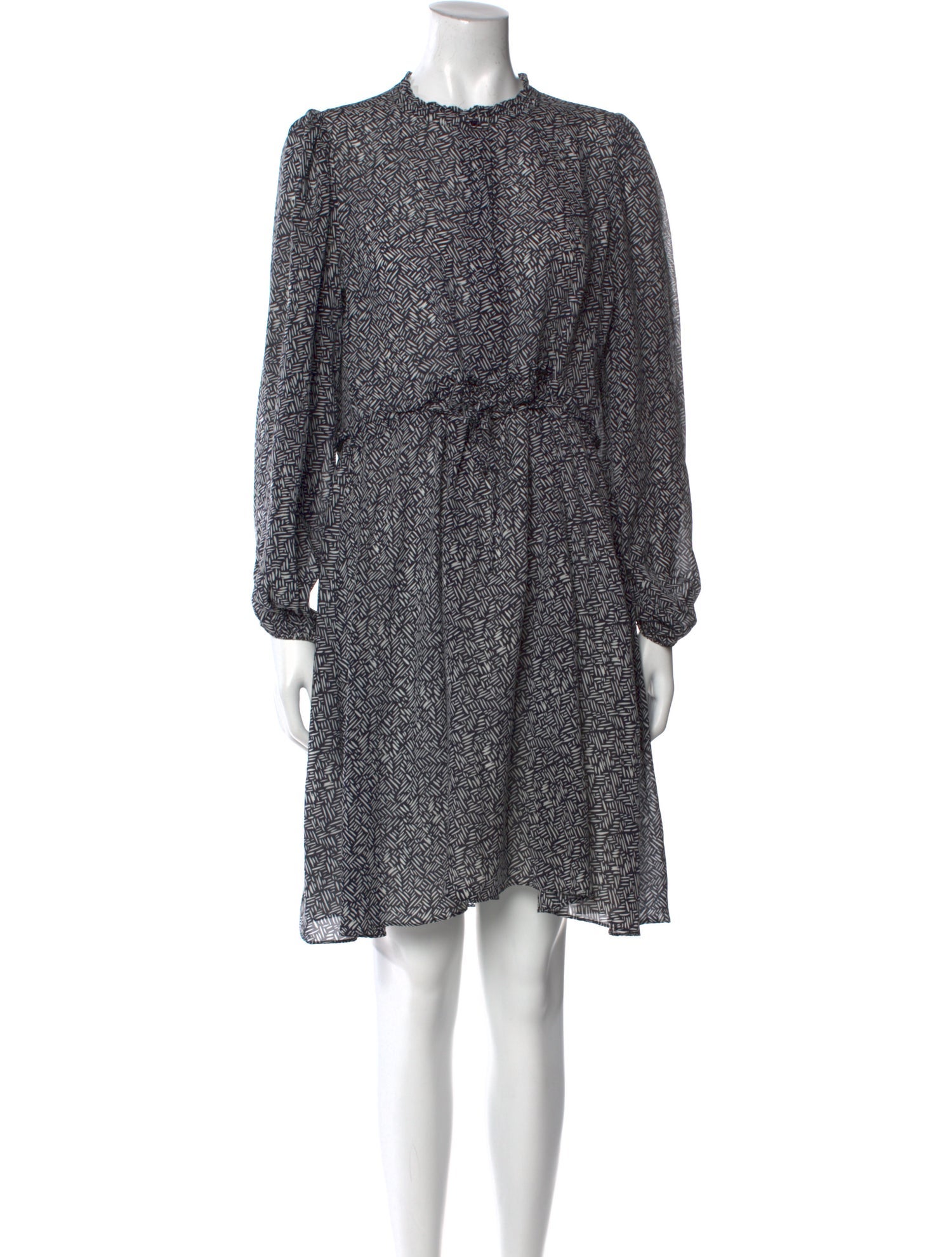 Iris von Arnim Silk Knee-Length Dress