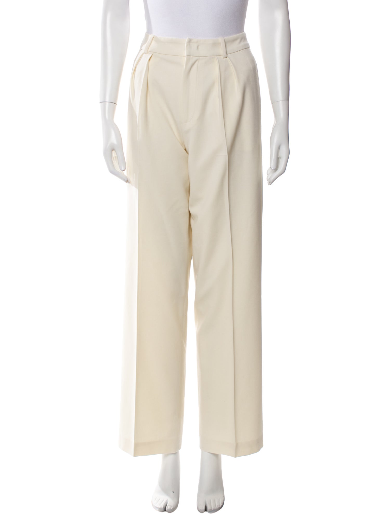 Iris von Arnim Wool Wide Leg Pants
