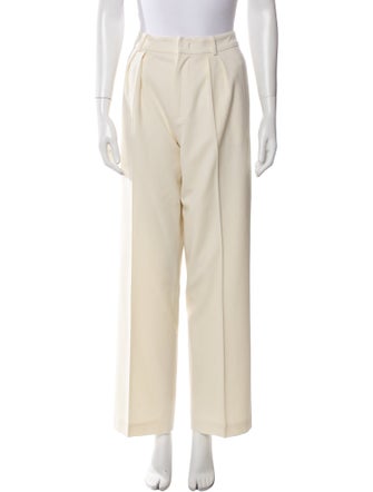 Iris von Arnim Wool Wide Leg Pants