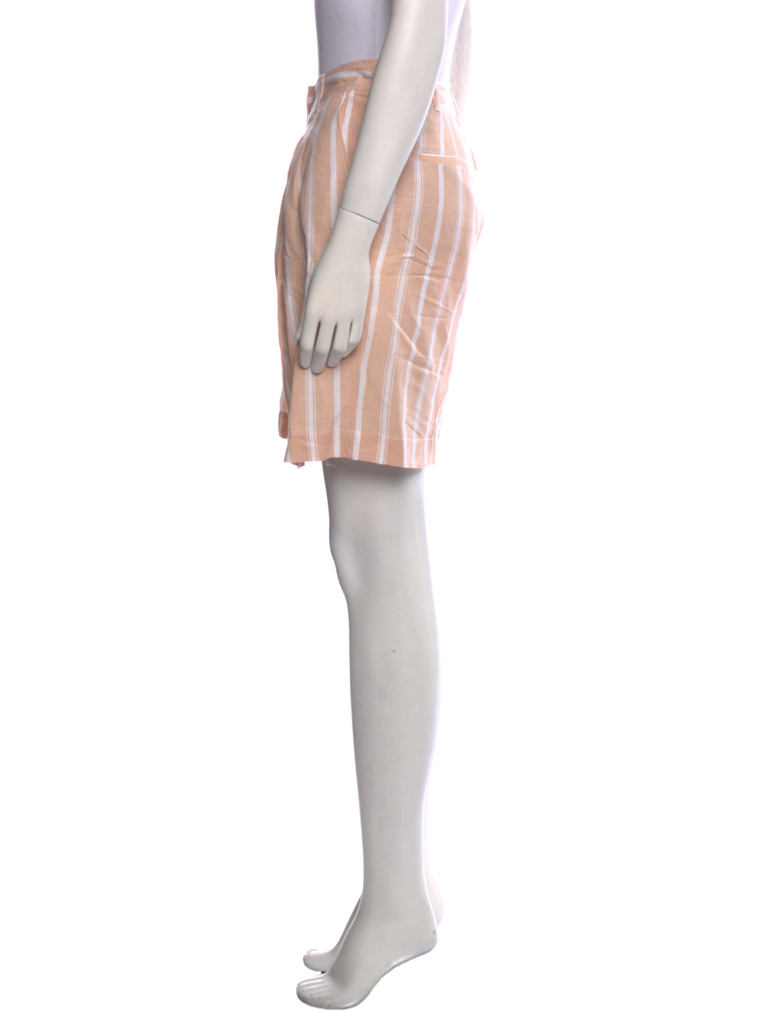 Iris von Arnim Linen Knee-Length Shorts