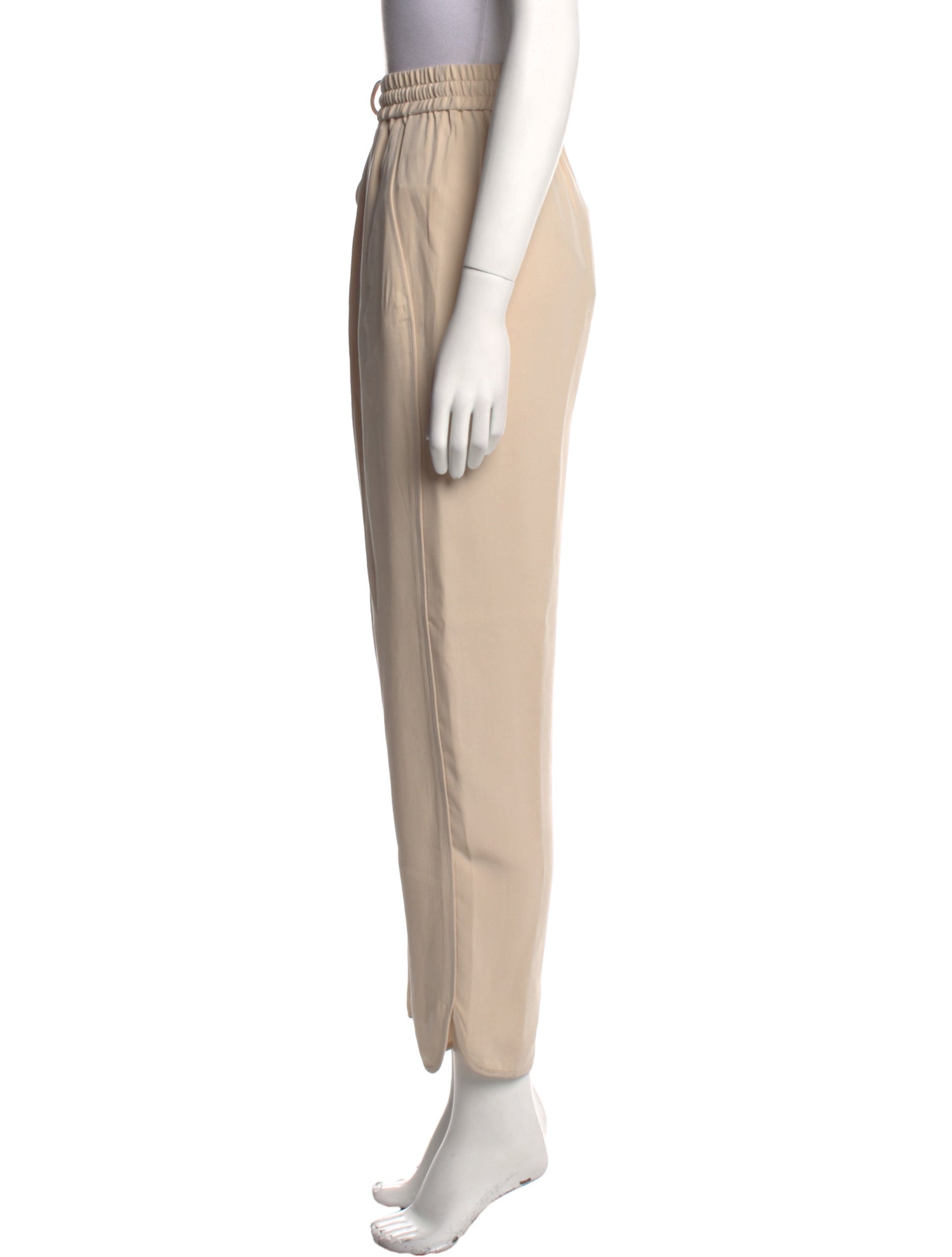 Iris von Arnim Silk Straight Leg Pants w/ Tags