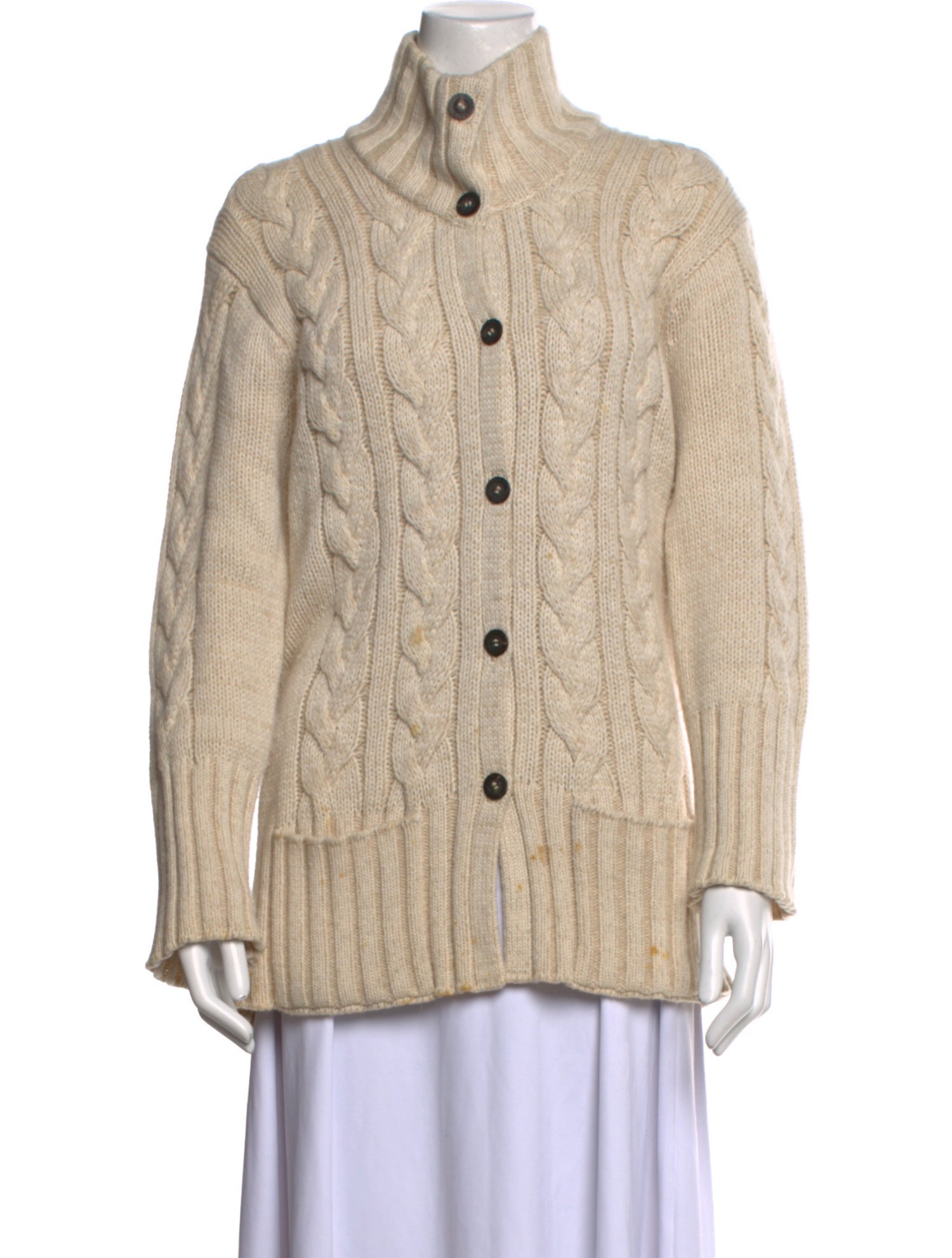 Iris von Arnim Cashmere Mock Neck Sweater