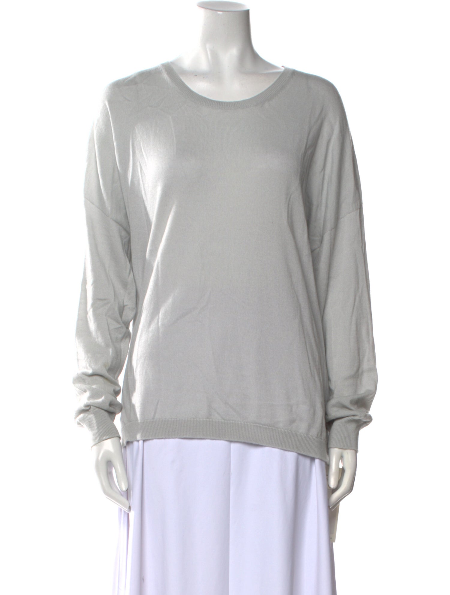 Iris von Arnim Cashmere Scoop Neck Sweater