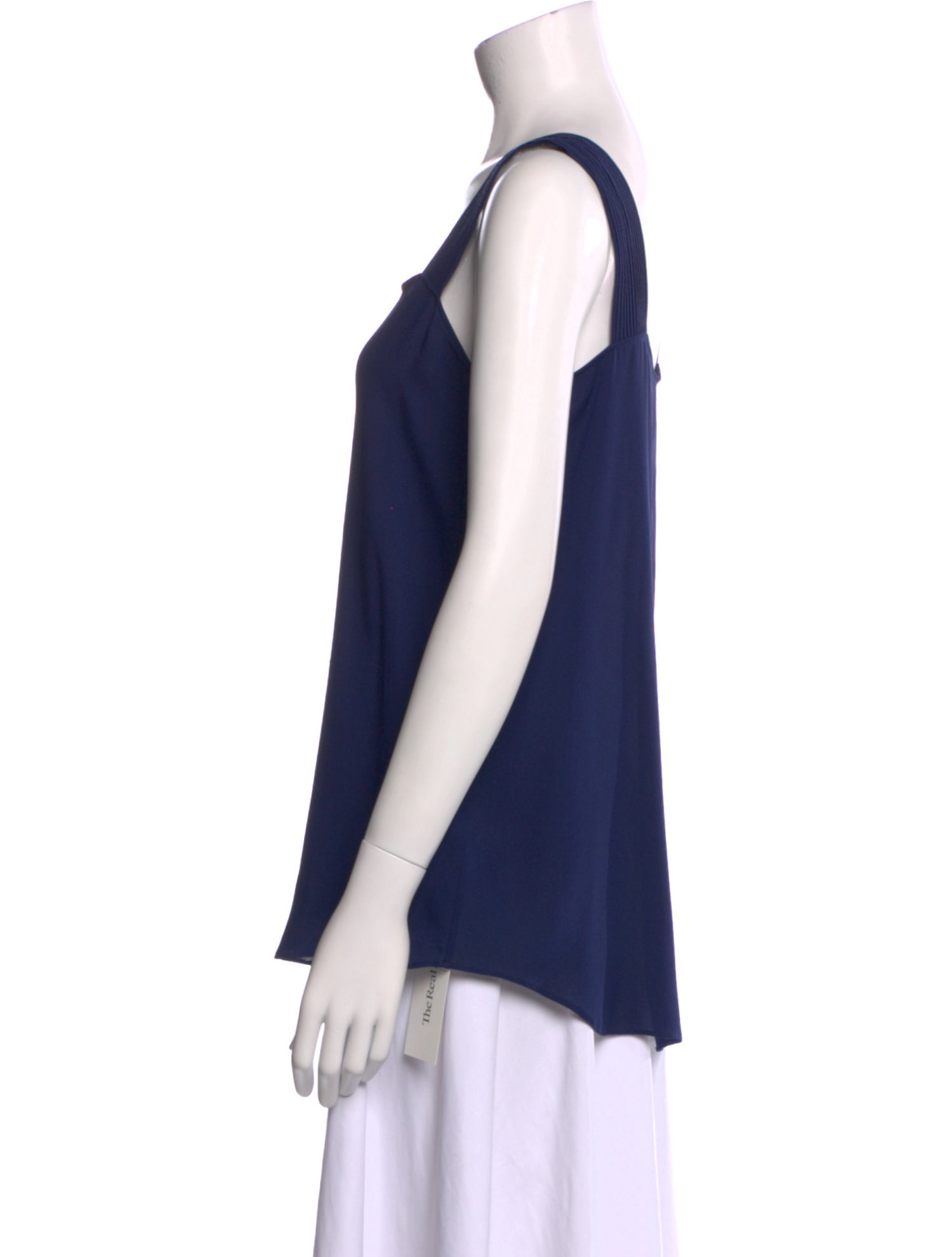 Iris von Arnim Silk Square Neckline Top